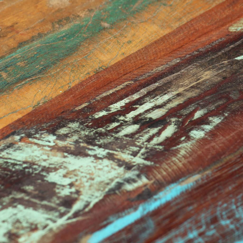 Coffee Table 120x50x30 cm Solid Reclaimed Wood and Steel- End Tables - HomeShopIreland - Home Shop Ireland - End Tables - Coffee Table 120x50x30 cm Solid Reclaimed Wood and Steel