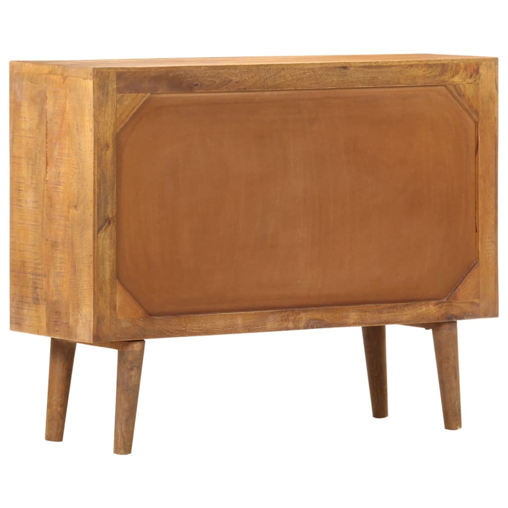 Sideboard with Printed Pattern 90x30x70 cm Solid Mango Wood- Buffets & Sideboards - HomeShopIreland - Home Shop Ireland - Buffets & Sideboards - Sideboard with Printed Pattern 90x30x70 cm Solid Mango Wood