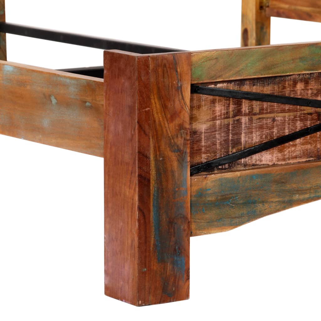 Bed Frame Solid Reclaimed Wood 160x200 cm- Beds & Bed Frames - HomeShopIreland - Home Shop Ireland - Beds & Bed Frames - Bed Frame Solid Reclaimed Wood 160x200 cm