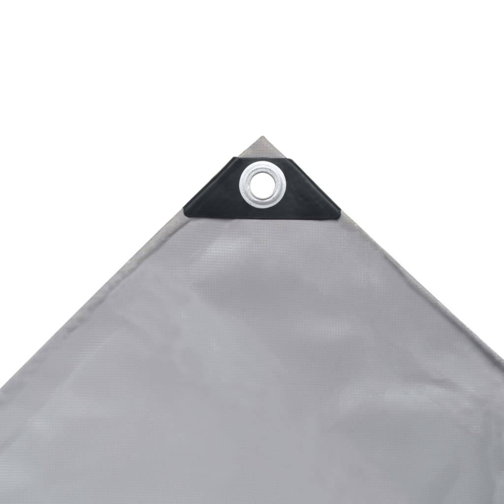 Tarpaulin 650 g/m² 5x6 m Grey- Tarps - HomeShopIreland - Home Shop Ireland - Tarps - Tarpaulin 650 g/mÂ² 5x6 m Grey