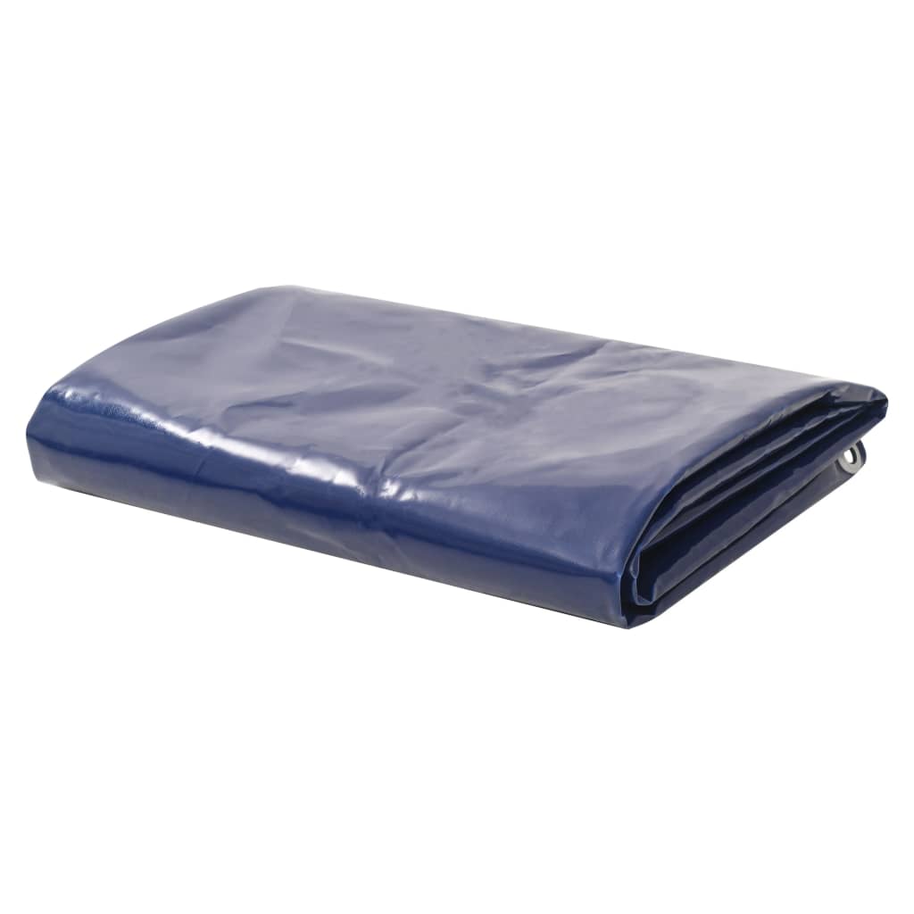 Tarpaulin 650 g/m² 6x8 m Blue- Tarps - HomeShopIreland - Home Shop Ireland - Tarps - Tarpaulin 650 g/mÂ² 6x8 m Blue