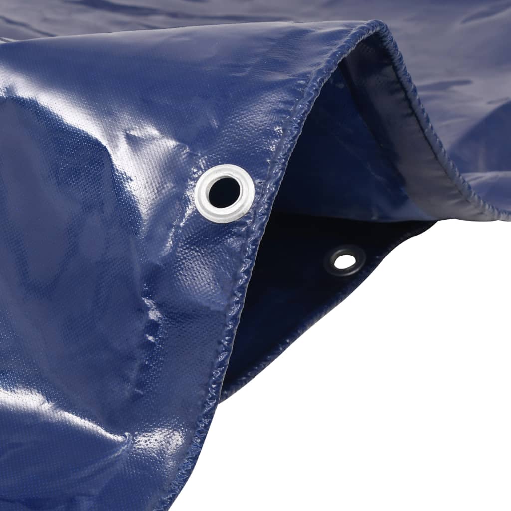 Tarpaulin 650 g/m² 6x8 m Blue- Tarps - HomeShopIreland - Home Shop Ireland - Tarps - Tarpaulin 650 g/mÂ² 6x8 m Blue