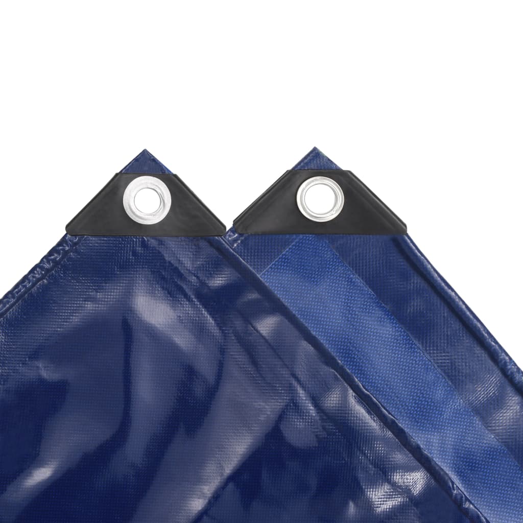 Tarpaulin 650 g/m² 6x8 m Blue- Tarps - HomeShopIreland - Home Shop Ireland - Tarps - Tarpaulin 650 g/mÂ² 6x8 m Blue