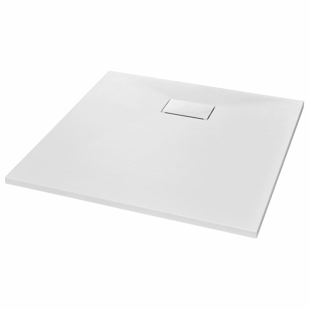 Shower Base Tray SMC White 90x90 cm- Shower Bases - HomeShopIreland - Home Shop Ireland - Shower Bases - Shower Base Tray SMC White 90x90 cm