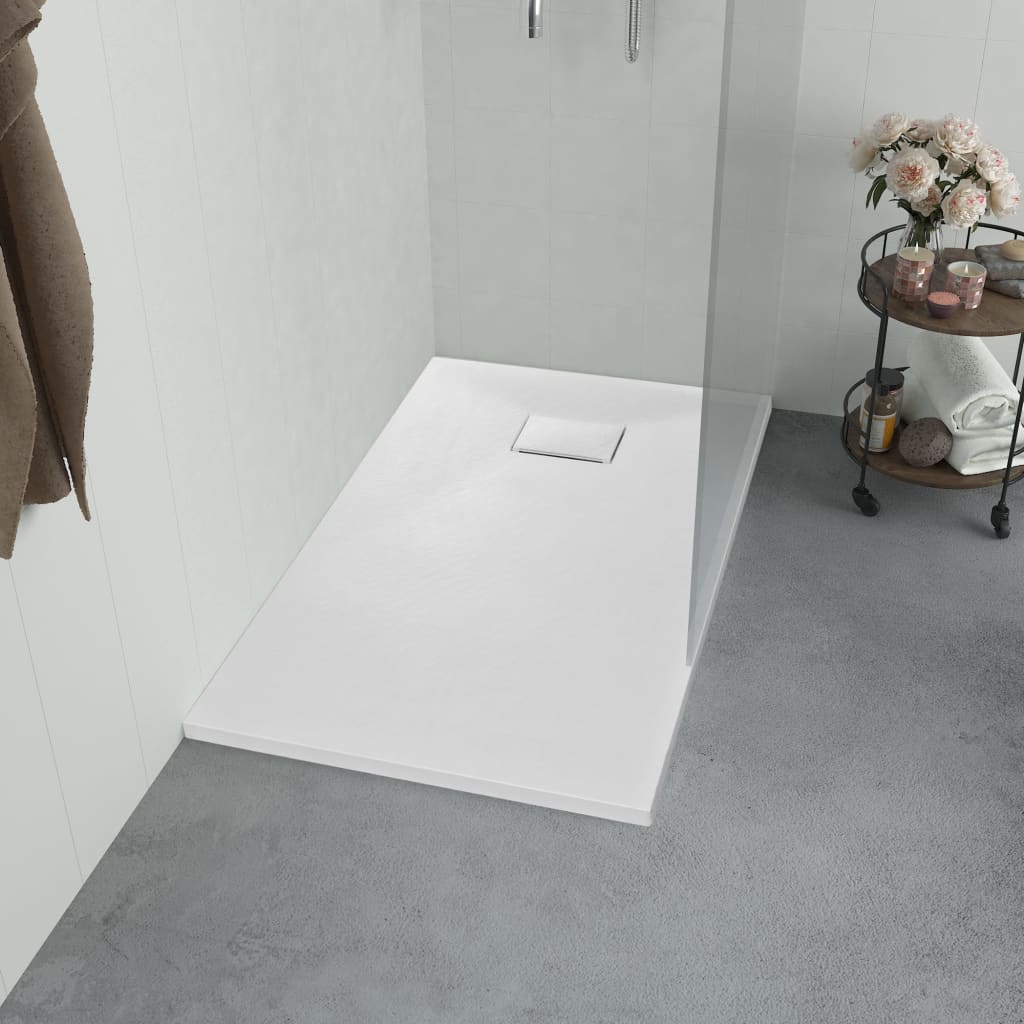 Shower Base Tray SMC White 90x90 cm- Shower Bases - HomeShopIreland - Home Shop Ireland - Shower Bases - Shower Base Tray SMC White 90x90 cm