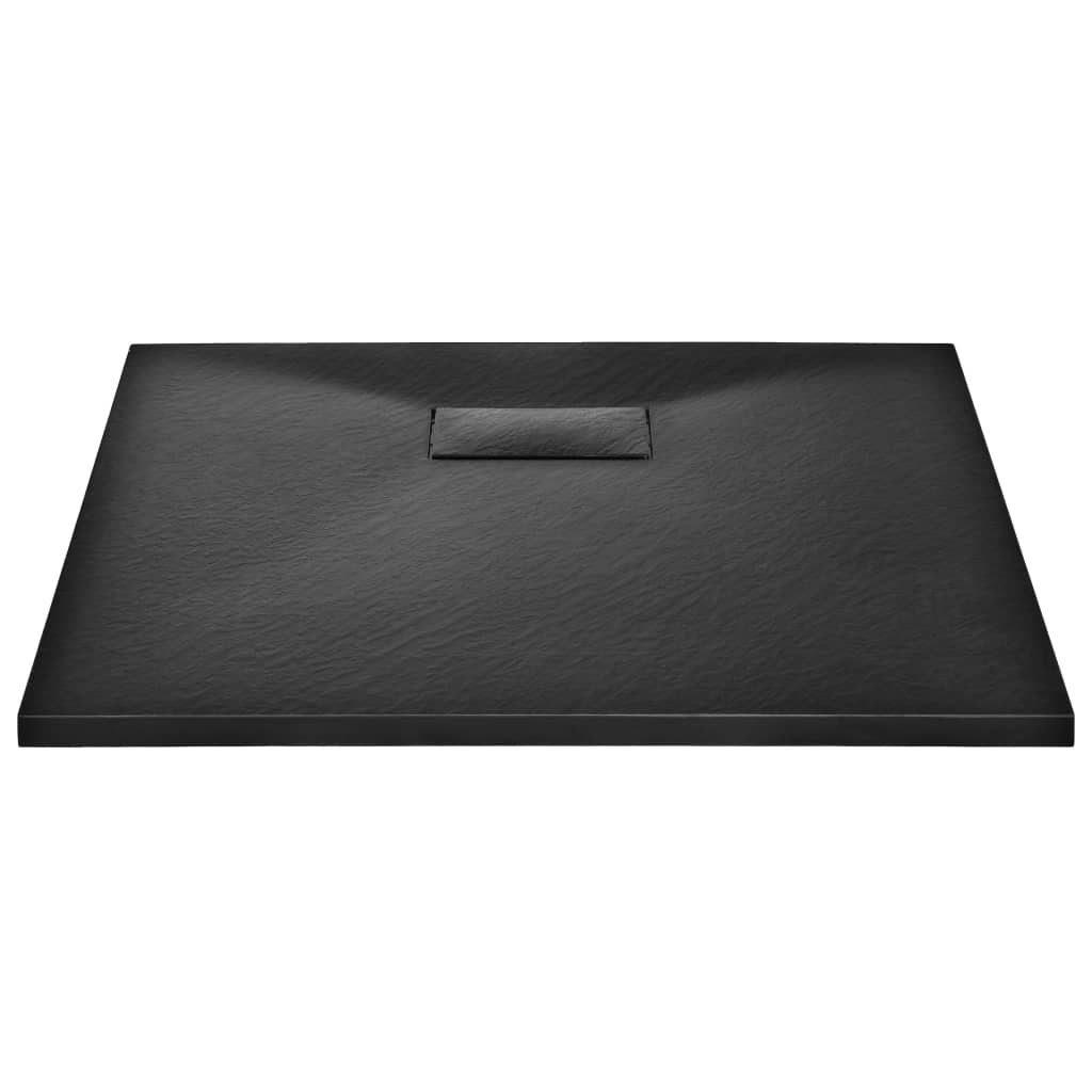 Shower Base Tray SMC Black 90x90 cm- Shower Bases - HomeShopIreland - Home Shop Ireland - Shower Bases - Shower Base Tray SMC Black 90x90 cm