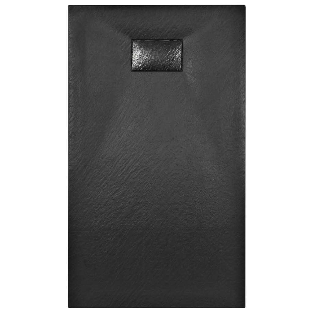 Shower Base Tray SMC Black 120x70 cm- Shower Bases - HomeShopIreland - Home Shop Ireland - Shower Bases - Shower Base Tray SMC Black 120x70 cm