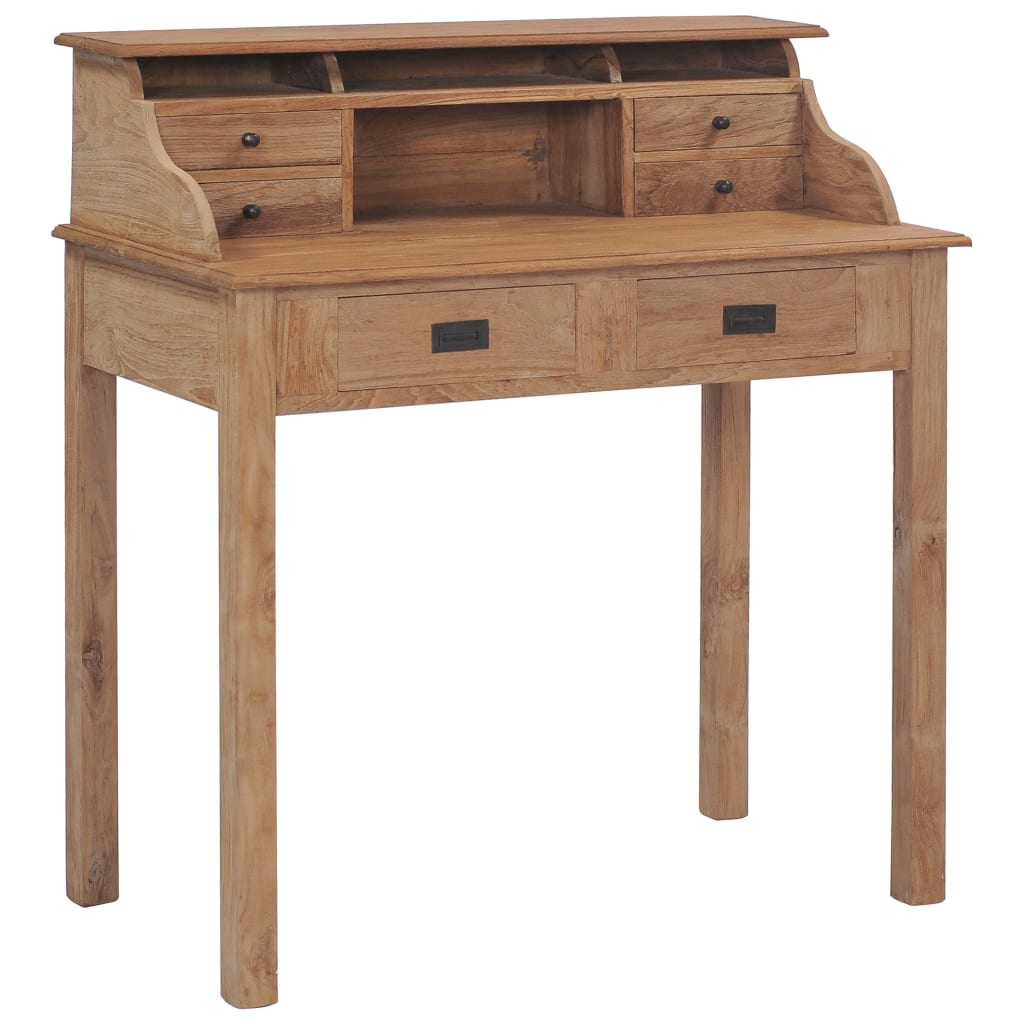 Desk 90x50x100 cm Solid Teak Wood- Desks - HomeShopIreland - Home Shop Ireland - Desks - Desk 90x50x100 cm Solid Teak Wood