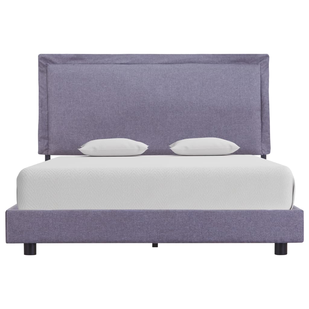 Bed Frame Light Grey Fabric 135x190 cm- Beds & Bed Frames - HomeShopIreland - Home Shop Ireland - Beds & Bed Frames - Bed Frame Light Grey Fabric 135x190 cm