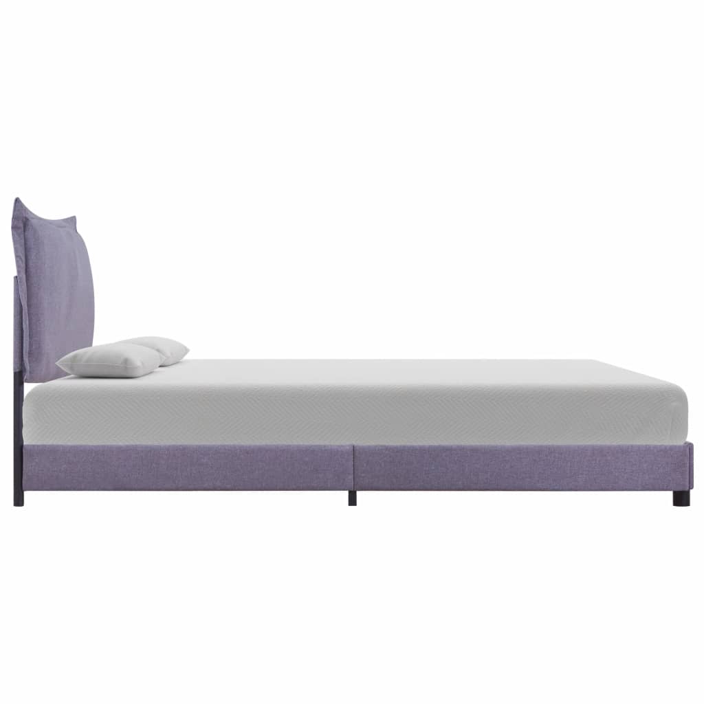 Bed Frame Light Grey Fabric 135x190 cm- Beds & Bed Frames - HomeShopIreland - Home Shop Ireland - Beds & Bed Frames - Bed Frame Light Grey Fabric 135x190 cm