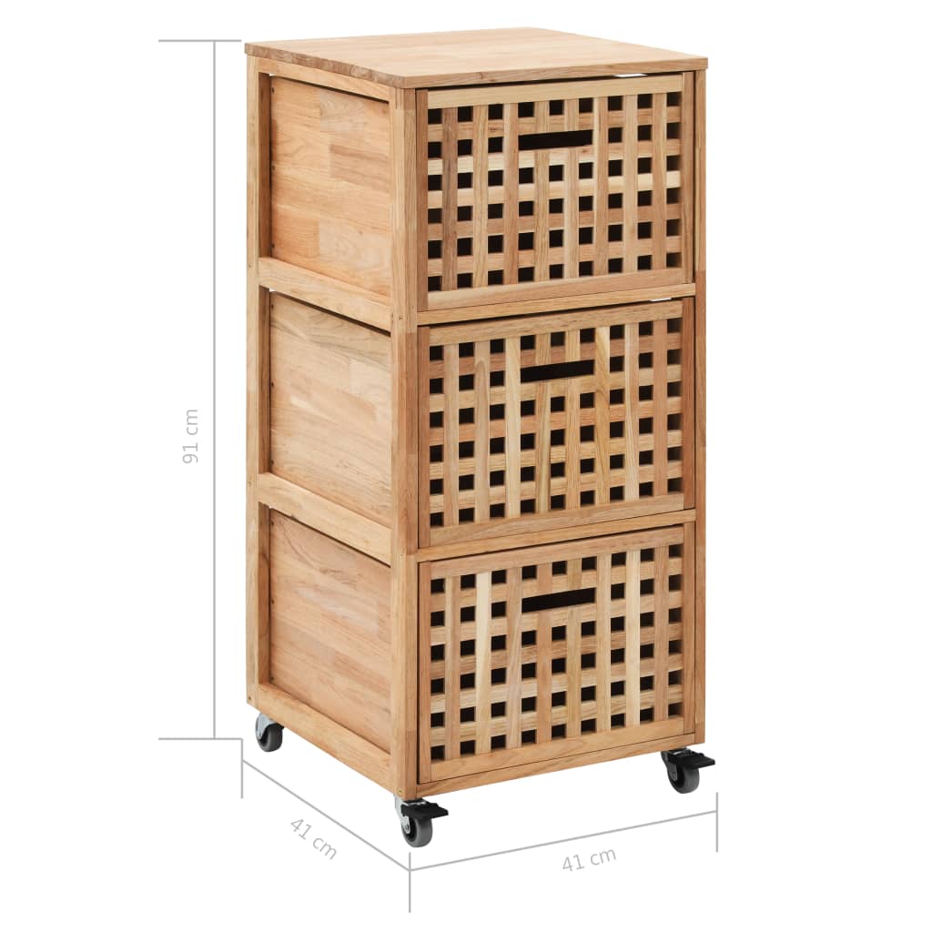 Bathroom Cabinet 41x41x91 cm Solid Walnut Wood- Storage Cabinets & Lockers - HomeShopIreland - Home Shop Ireland - Storage Cabinets & Lockers - Bathroom Cabinet 41x41x91 cm Solid Walnut Wood