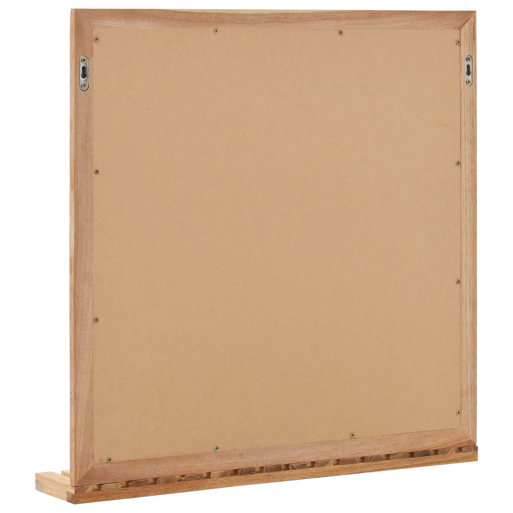 Bathroom Mirror 60x12x62 cm  Solid Walnut Wood- Mirrors - HomeShopIreland - Home Shop Ireland - Mirrors - Bathroom Mirror 60x12x62 cm  Solid Walnut Wood