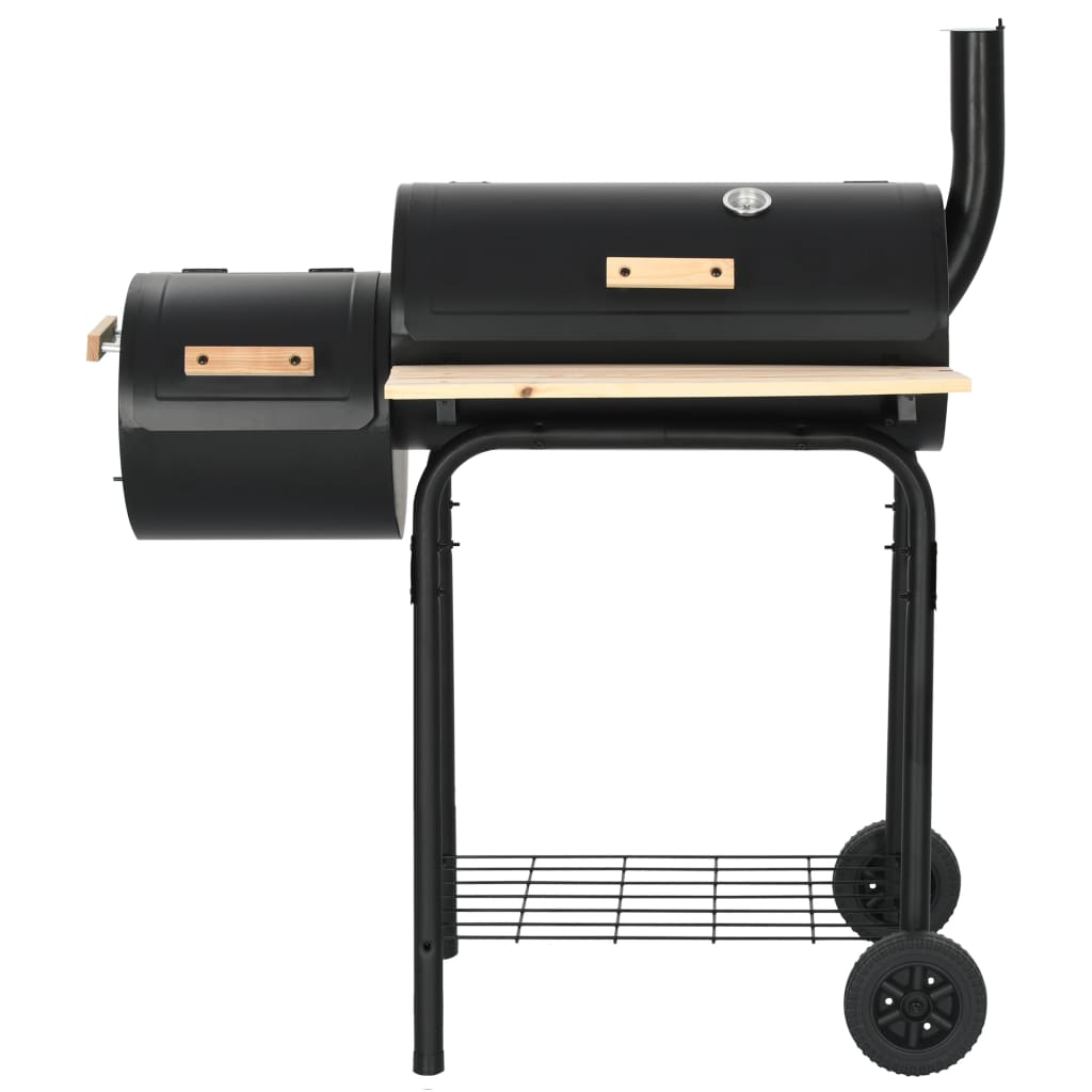 Classic Charcoal BBQ Offset Smoker- Outdoor Grills - HomeShopIreland - Home Shop Ireland - Outdoor Grills - Classic Charcoal BBQ Offset Smoker