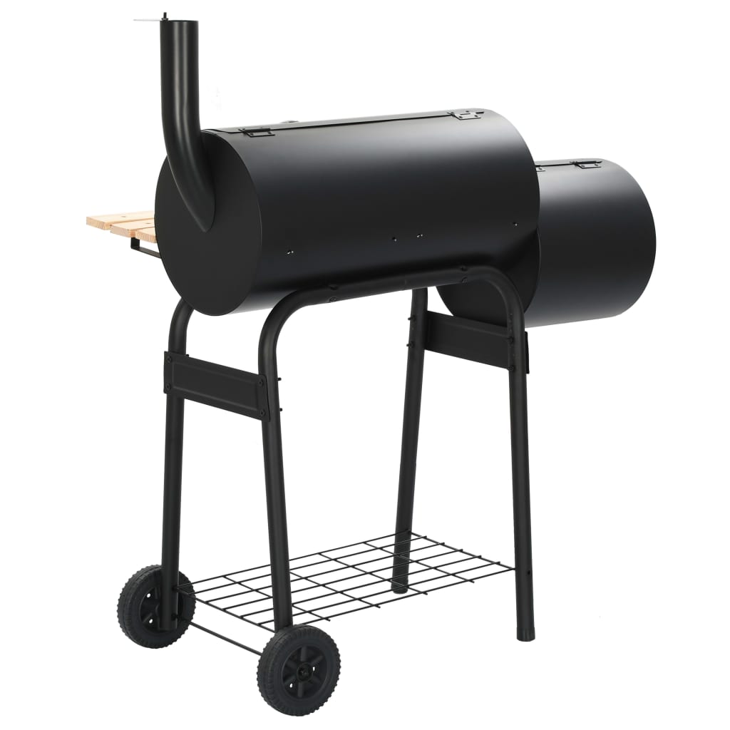 Classic Charcoal BBQ Offset Smoker- Outdoor Grills - HomeShopIreland - Home Shop Ireland - Outdoor Grills - Classic Charcoal BBQ Offset Smoker