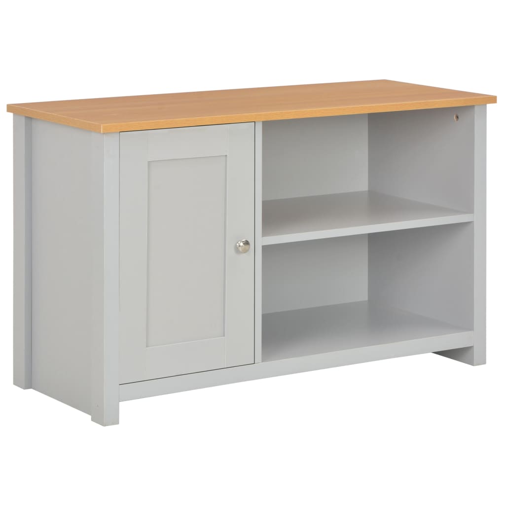 TV Cabinet Grey 95x39x58 cm- Entertainment Centres & TV Stands - HomeShopIreland - Home Shop Ireland - Entertainment Centres & TV Stands - TV Cabinet Grey 95x39x58 cm