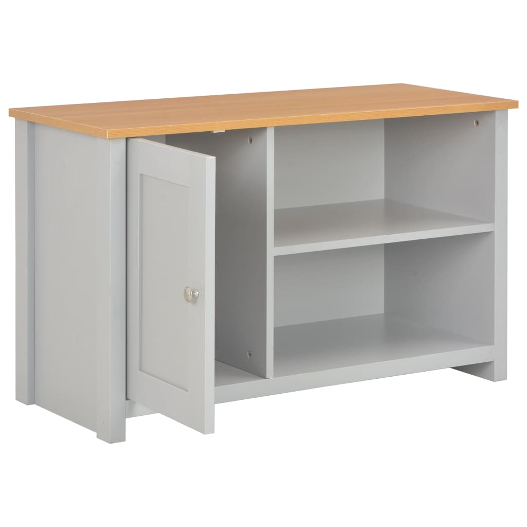 TV Cabinet Grey 95x39x58 cm- Entertainment Centres & TV Stands - HomeShopIreland - Home Shop Ireland - Entertainment Centres & TV Stands - TV Cabinet Grey 95x39x58 cm