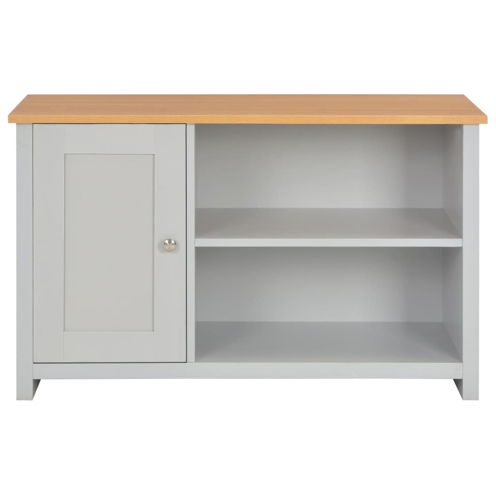 TV Cabinet Grey 95x39x58 cm- Entertainment Centres & TV Stands - HomeShopIreland - Home Shop Ireland - Entertainment Centres & TV Stands - TV Cabinet Grey 95x39x58 cm