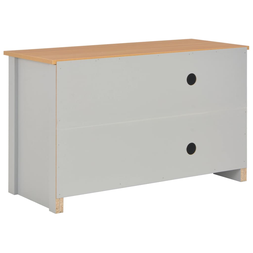 TV Cabinet Grey 95x39x58 cm- Entertainment Centres & TV Stands - HomeShopIreland - Home Shop Ireland - Entertainment Centres & TV Stands - TV Cabinet Grey 95x39x58 cm
