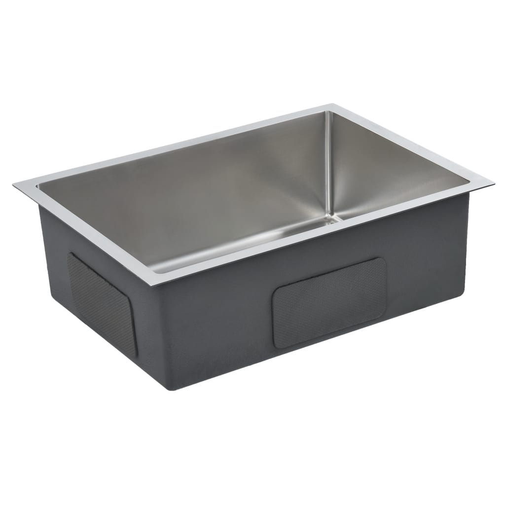 Handmade Kitchen Sink with Strainer Stainless Steel- Kitchen & Utility Sinks - HomeShopIreland - Home Shop Ireland - Kitchen & Utility Sinks - Handmade Kitchen Sink with Strainer Stainless Steel