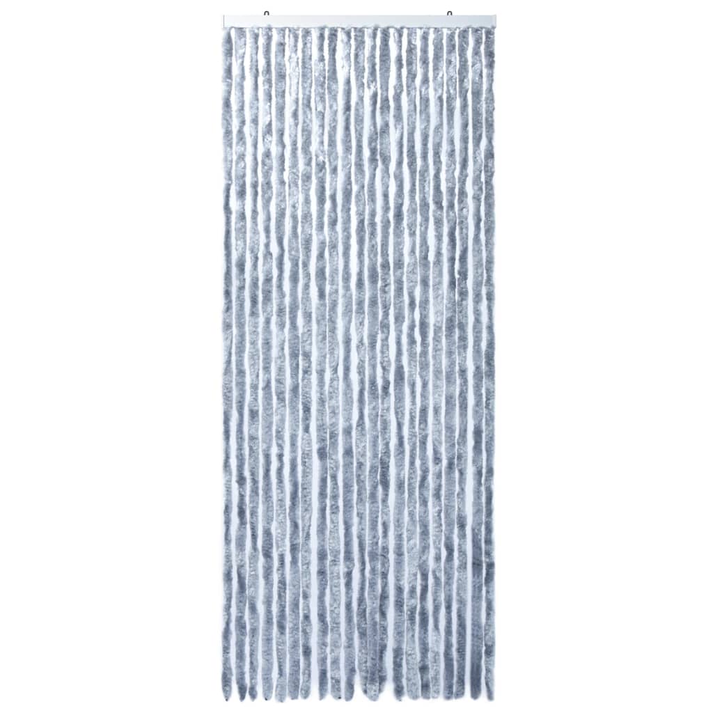 Insect Curtain Silver 90x220 cm Chenille- Window Screens - HomeShopIreland - Home Shop Ireland - Window Screens - Insect Curtain Silver 90x220 cm Chenille