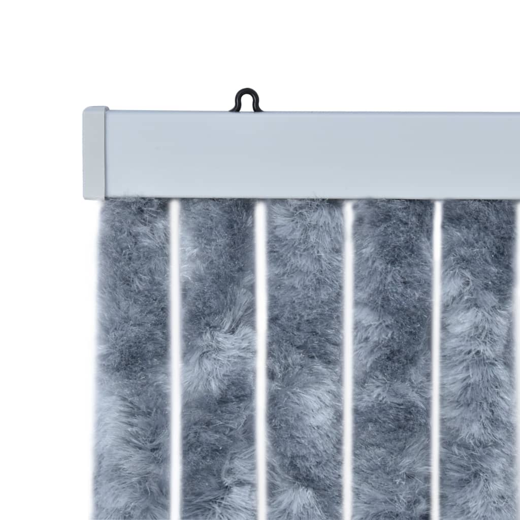 Insect Curtain Silver 90x220 cm Chenille- Window Screens - HomeShopIreland - Home Shop Ireland - Window Screens - Insect Curtain Silver 90x220 cm Chenille