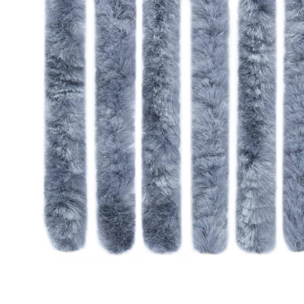 Insect Curtain Silver 90x220 cm Chenille- Window Screens - HomeShopIreland - Home Shop Ireland - Window Screens - Insect Curtain Silver 90x220 cm Chenille