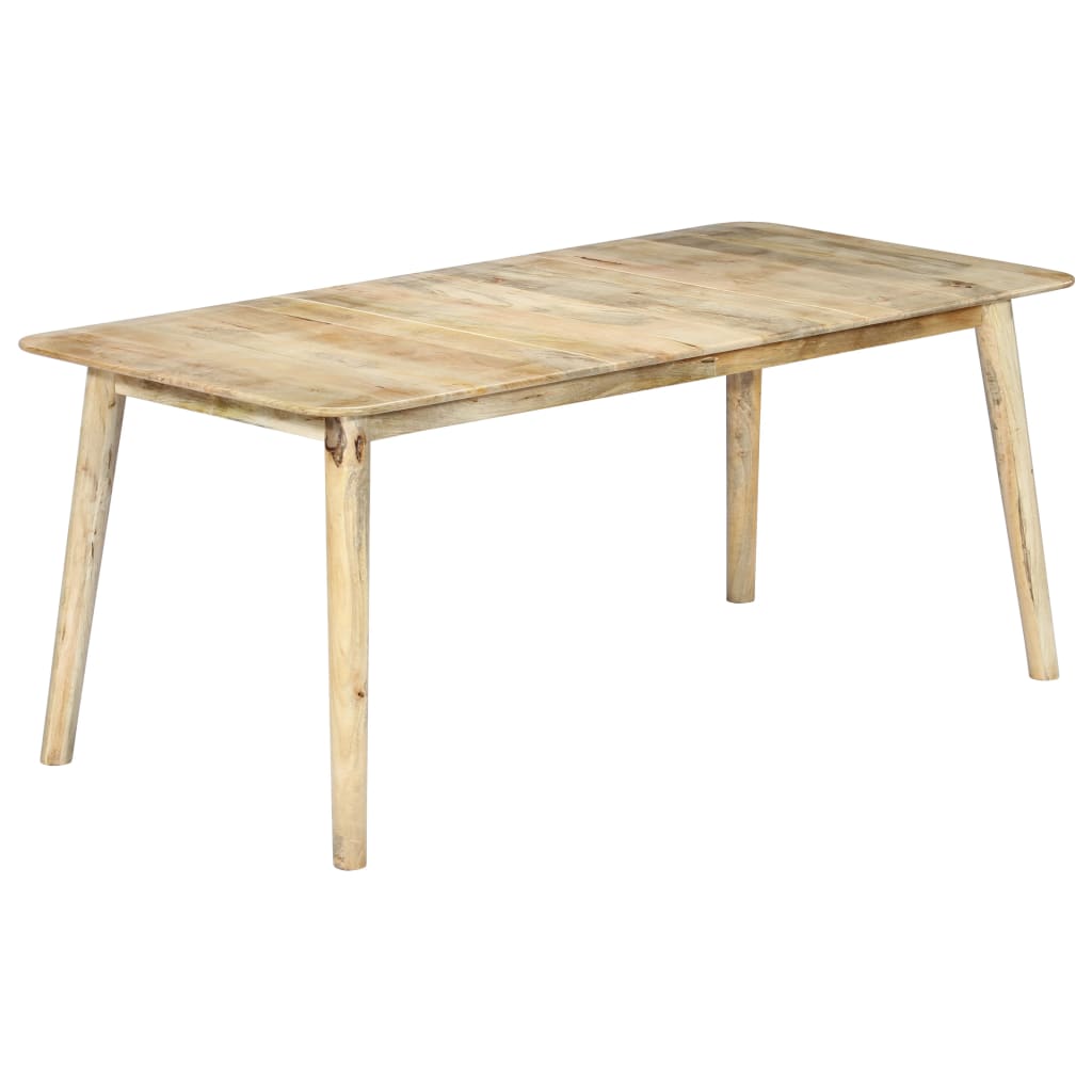 Dining Table 180x90x76 cm Solid Mango Wood- Kitchen & Dining Room Tables - HomeShopIreland - Home Shop Ireland - Kitchen & Dining Room Tables - Dining Table 180x90x76 cm Solid Mango Wood