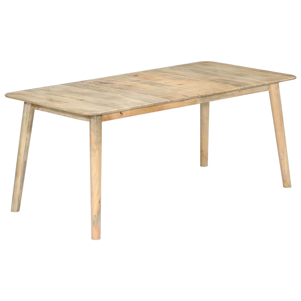 Dining Table 180x90x76 cm Solid Mango Wood- Kitchen & Dining Room Tables - HomeShopIreland - Home Shop Ireland - Kitchen & Dining Room Tables - Dining Table 180x90x76 cm Solid Mango Wood