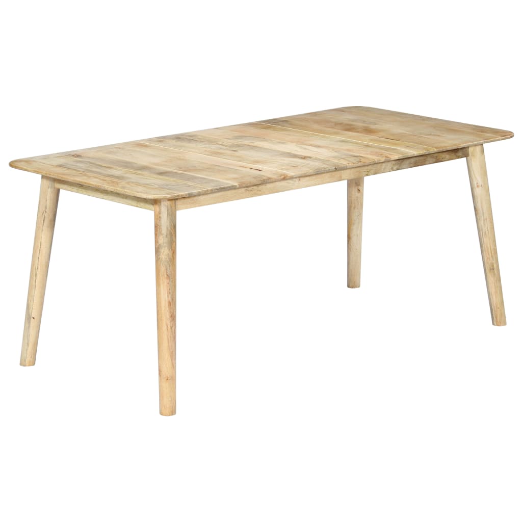 Dining Table 180x90x76 cm Solid Mango Wood- Kitchen & Dining Room Tables - HomeShopIreland - Home Shop Ireland - Kitchen & Dining Room Tables - Dining Table 180x90x76 cm Solid Mango Wood