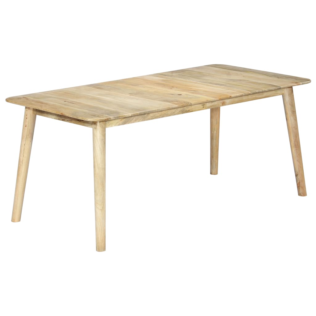 Dining Table 180x90x76 cm Solid Mango Wood- Kitchen & Dining Room Tables - HomeShopIreland - Home Shop Ireland - Kitchen & Dining Room Tables - Dining Table 180x90x76 cm Solid Mango Wood