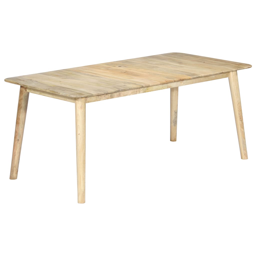 Dining Table 180x90x76 cm Solid Mango Wood- Kitchen & Dining Room Tables - HomeShopIreland - Home Shop Ireland - Kitchen & Dining Room Tables - Dining Table 180x90x76 cm Solid Mango Wood