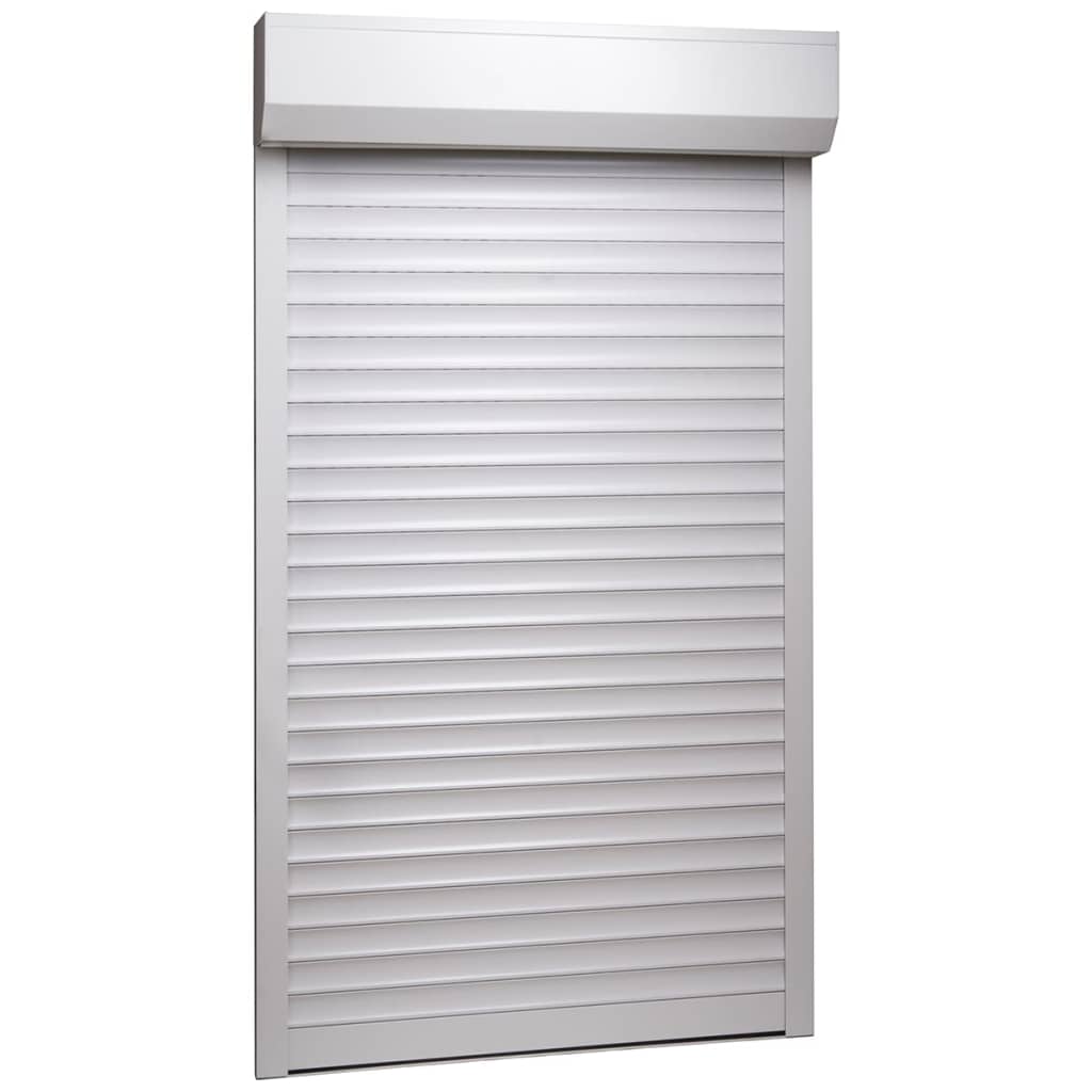 Roller Shutter Aluminium 110x220 cm White- Shutters - HomeShopIreland - Home Shop Ireland - Shutters - Roller Shutter Aluminium 110x220 cm White