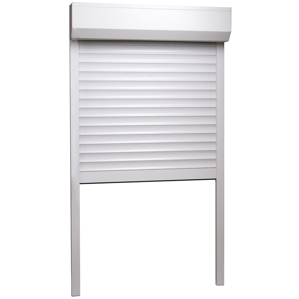 Roller Shutter Aluminium 110x220 cm White- Shutters - HomeShopIreland - Home Shop Ireland - Shutters - Roller Shutter Aluminium 110x220 cm White