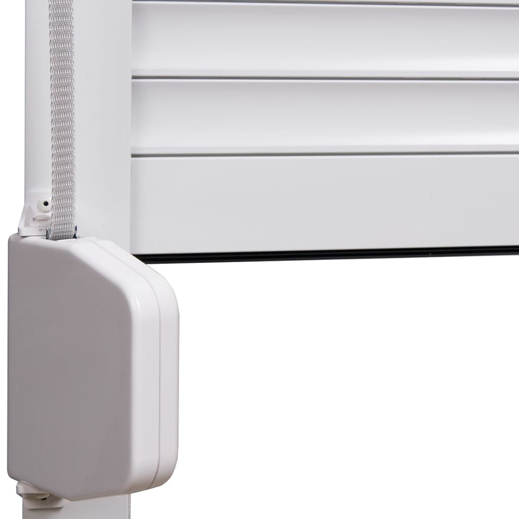 Roller Shutter Aluminium 110x220 cm White- Shutters - HomeShopIreland - Home Shop Ireland - Shutters - Roller Shutter Aluminium 110x220 cm White