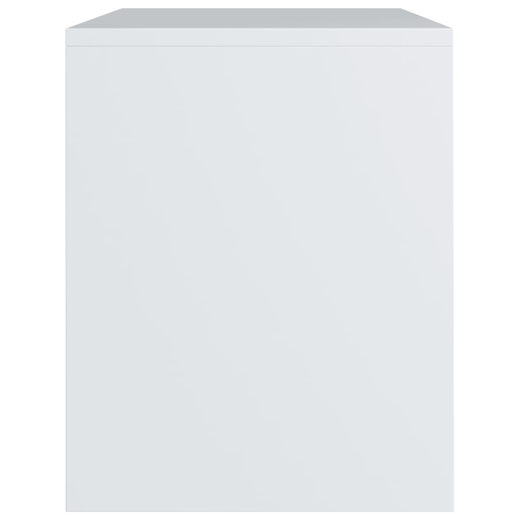 Bedside Cabinet White 40x30x40 cm Chipboard- End Tables - HomeShopIreland - Home Shop Ireland - End Tables - Bedside Cabinet White 40x30x40 cm Chipboard