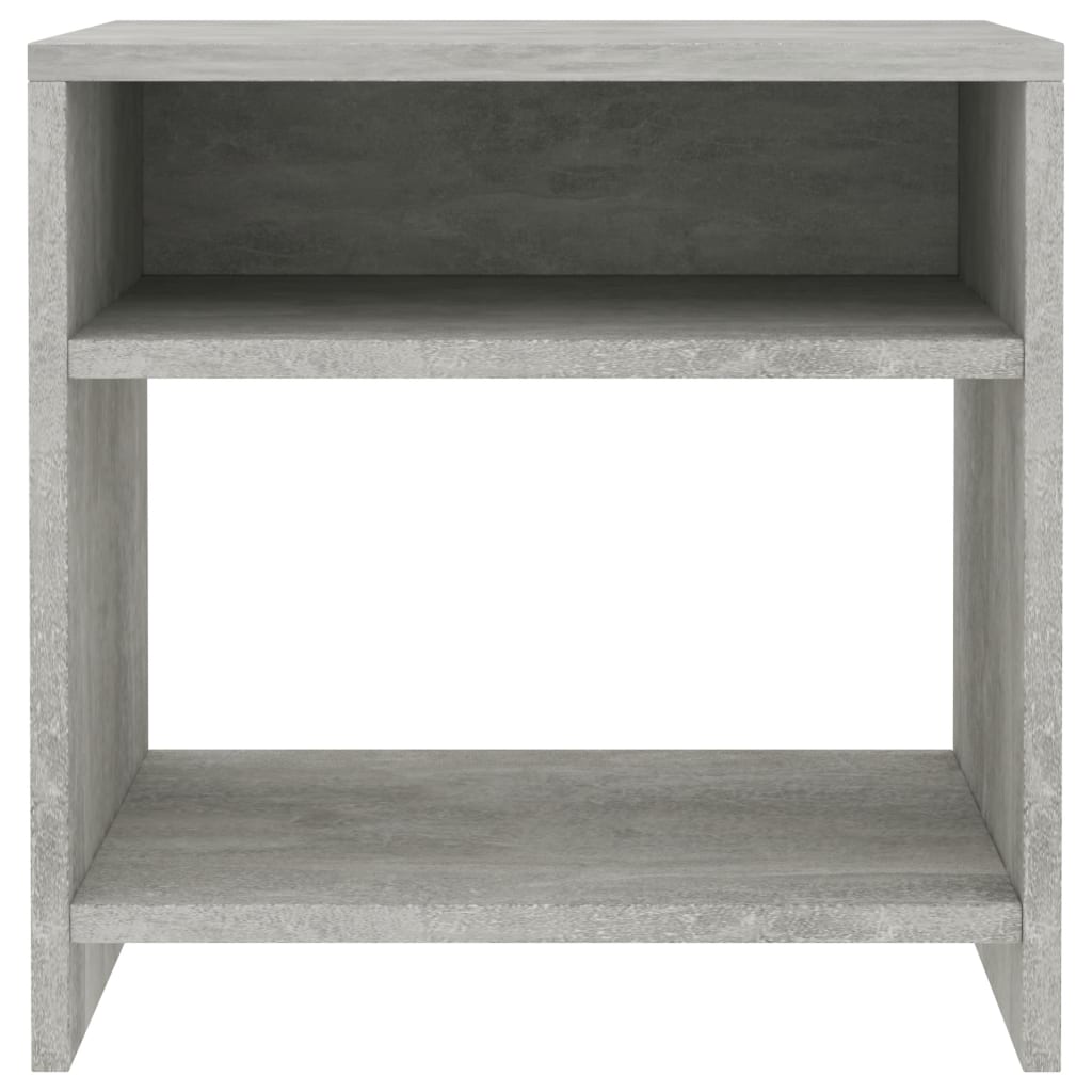 Bedside Cabinet Concrete Grey 40x30x40 cm Chipboard- End Tables - HomeShopIreland - Home Shop Ireland - End Tables - Bedside Cabinet Concrete Grey 40x30x40 cm Chipboard