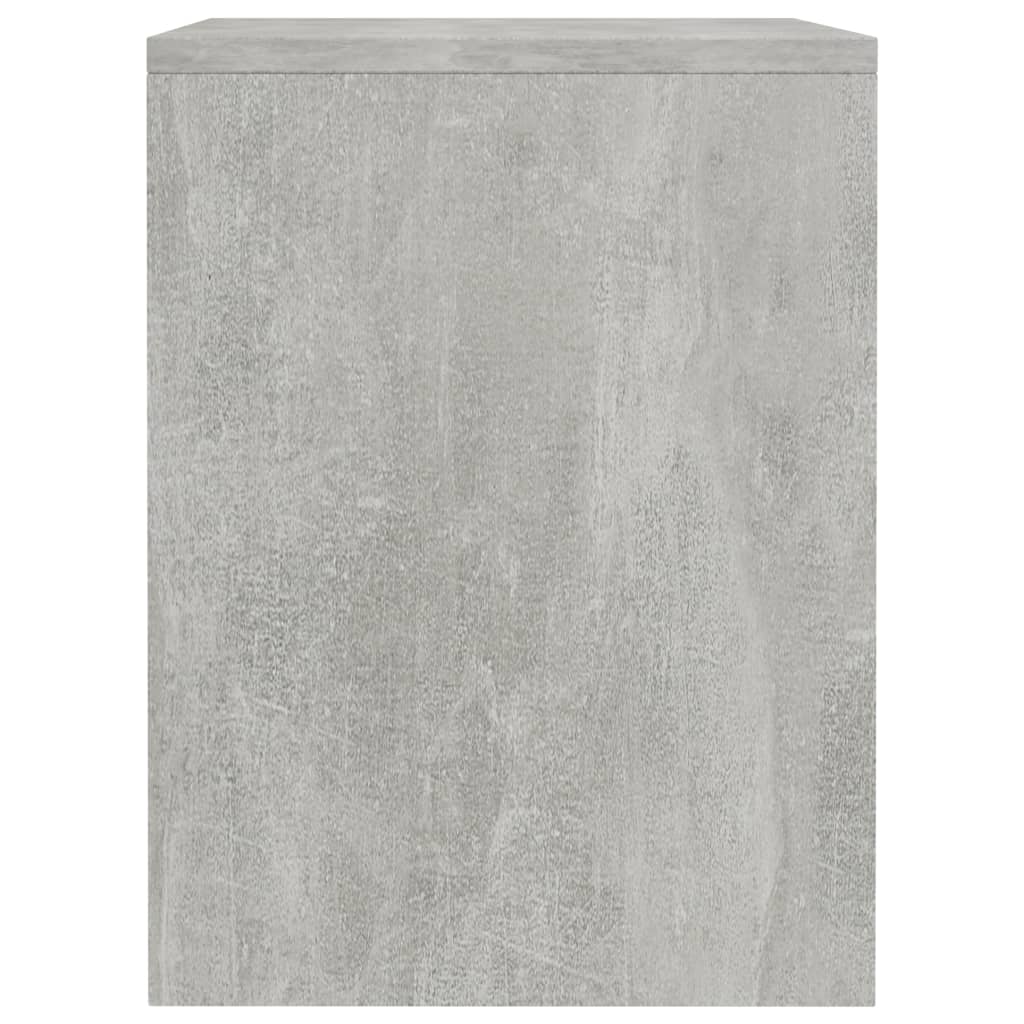 Bedside Cabinet Concrete Grey 40x30x40 cm Chipboard- End Tables - HomeShopIreland - Home Shop Ireland - End Tables - Bedside Cabinet Concrete Grey 40x30x40 cm Chipboard