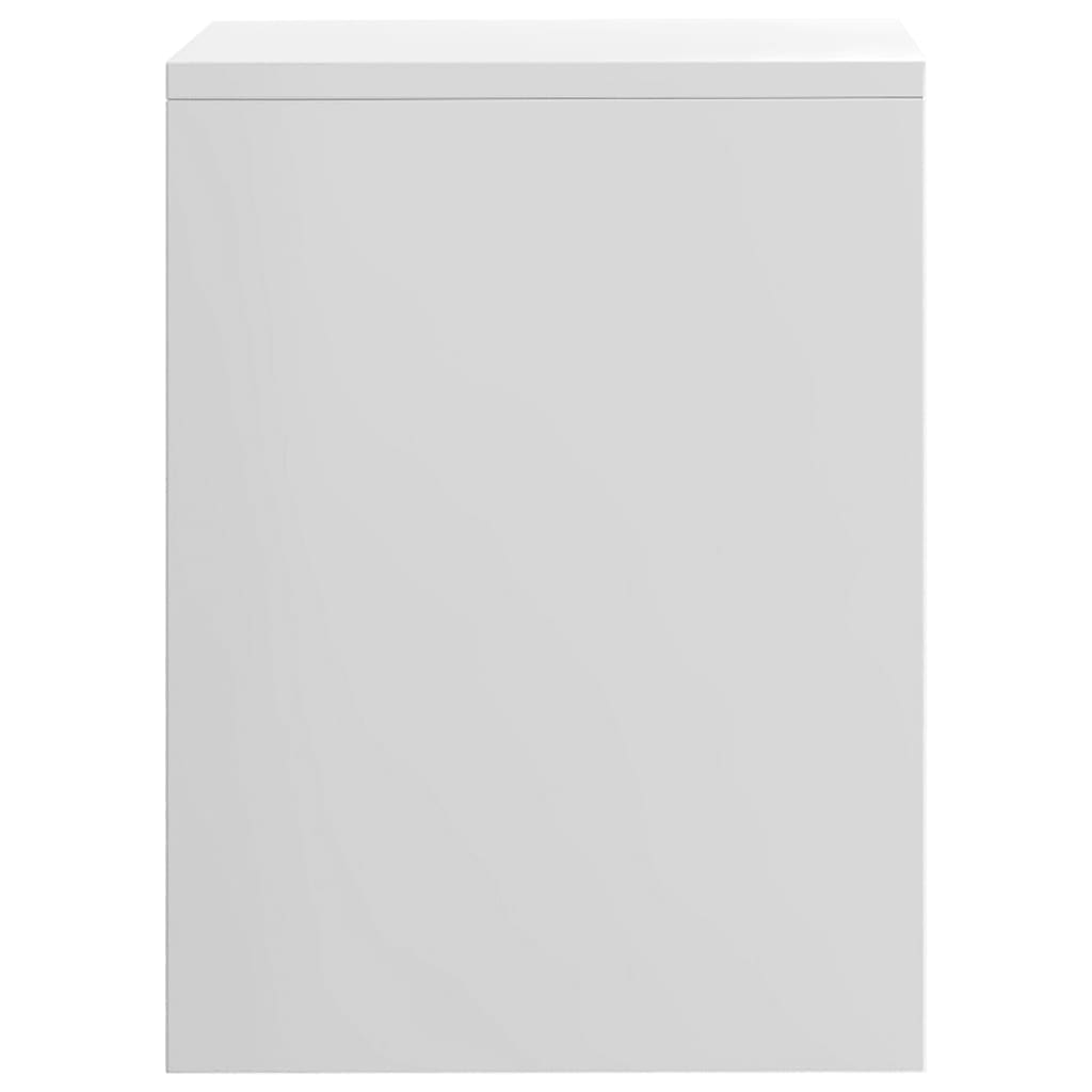 Bedside Cabinets 2 pcs High Gloss White 40x30x40 cm Chipboard- End Tables - HomeShopIreland - Home Shop Ireland - End Tables - Bedside Cabinets 2 pcs High Gloss White 40x30x40 cm Chipboard