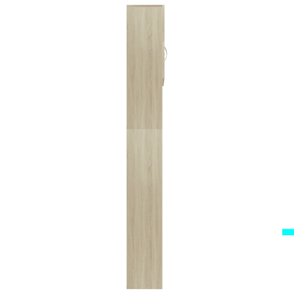 Washing Machine Cabinet Sonoma Oak 64x25.5x190 cm Chipboard- Washer & Dryer Accessories - HomeShopIreland - Home Shop Ireland - Washer & Dryer Accessories - Washing Machine Cabinet Sonoma Oak 64x25.5x190 cm Chipboard