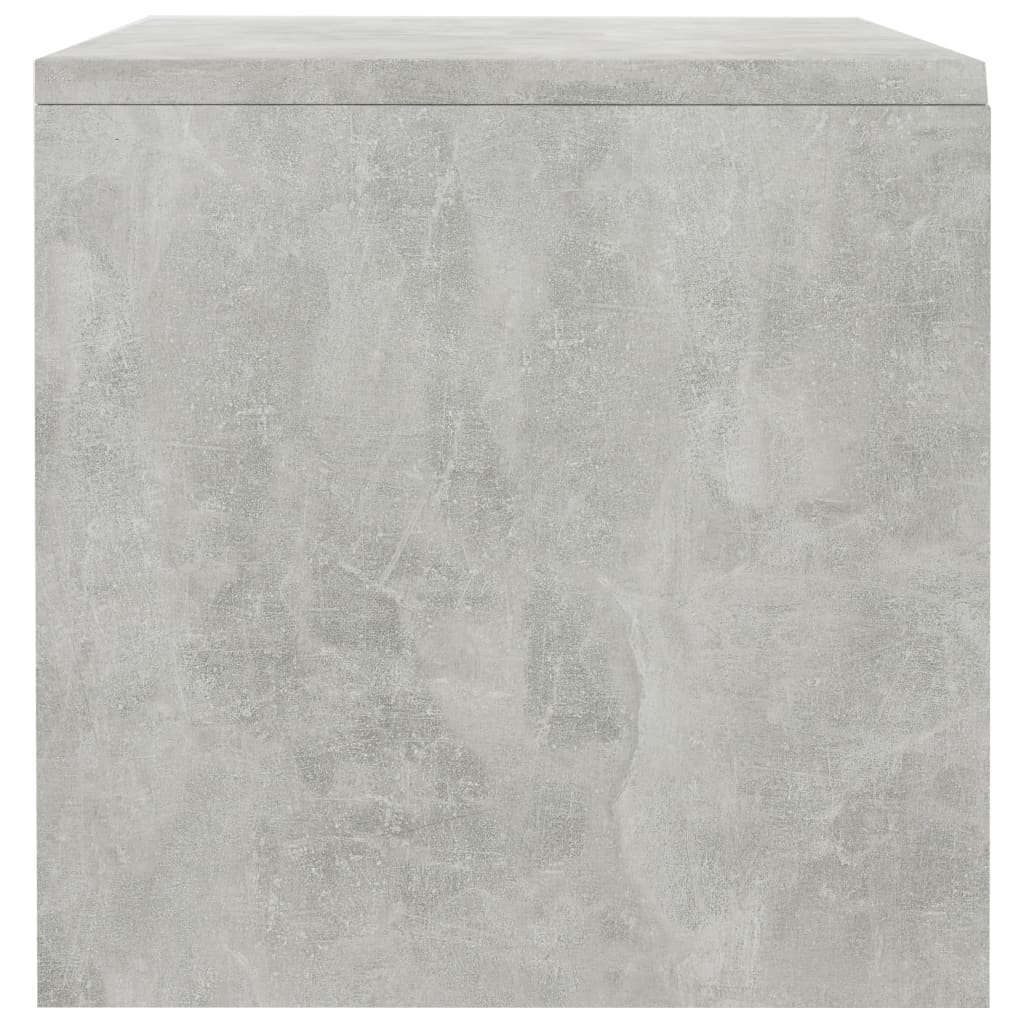 Bedside Cabinets 2 pcs Concrete Grey 40x30x30 cm Chipboard- End Tables - HomeShopIreland - Home Shop Ireland - End Tables - Bedside Cabinets 2 pcs Concrete Grey 40x30x30 cm Chipboard