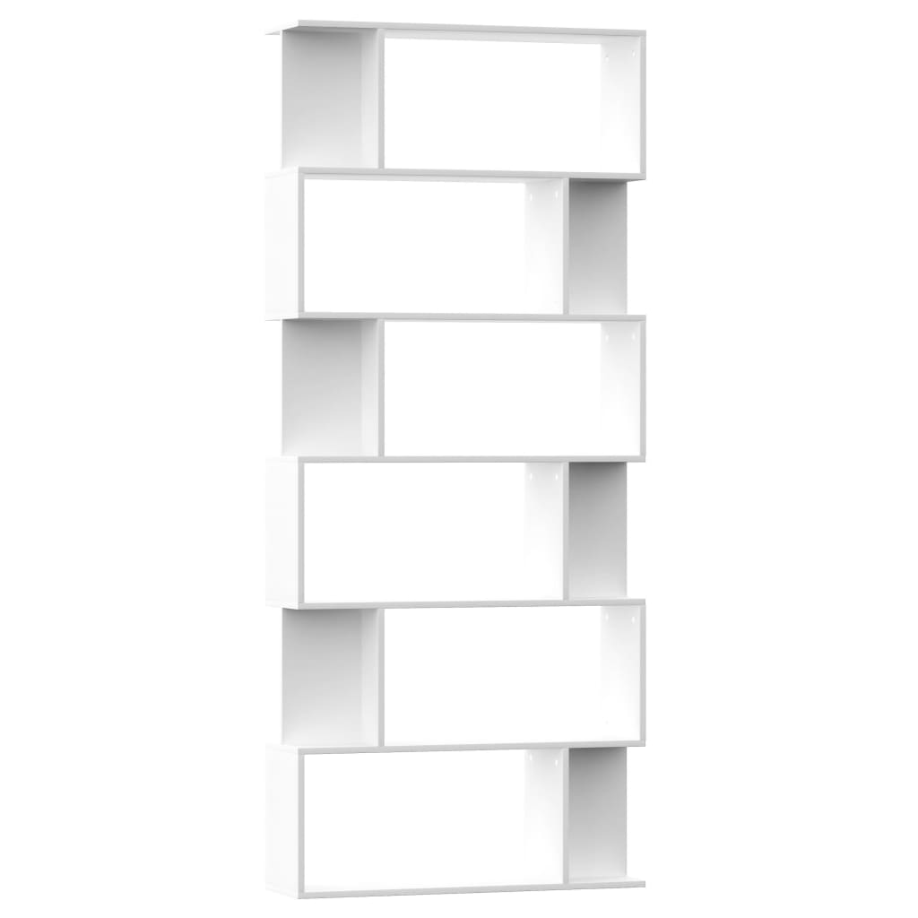 Book Cabinet/Room Divider White 80x24x192 cm Chipboard- Bookcases & Standing Shelves - HomeShopIreland - Home Shop Ireland - Bookcases & Standing Shelves - Book Cabinet/Room Divider White 80x24x192 cm Chipboard