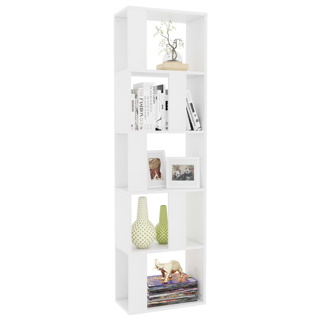Book Cabinet/Room Divider White 45x24x159 cm Chipboard- Bookcases & Standing Shelves - HomeShopIreland - Home Shop Ireland - Bookcases & Standing Shelves - Book Cabinet/Room Divider White 45x24x159 cm Chipboard