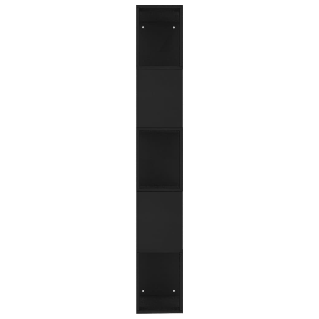 Book Cabinet/Room Divider Black 45x24x159 cm Chipboard- Bookcases & Standing Shelves - HomeShopIreland - Home Shop Ireland - Bookcases & Standing Shelves - Book Cabinet/Room Divider Black 45x24x159 cm Chipboard