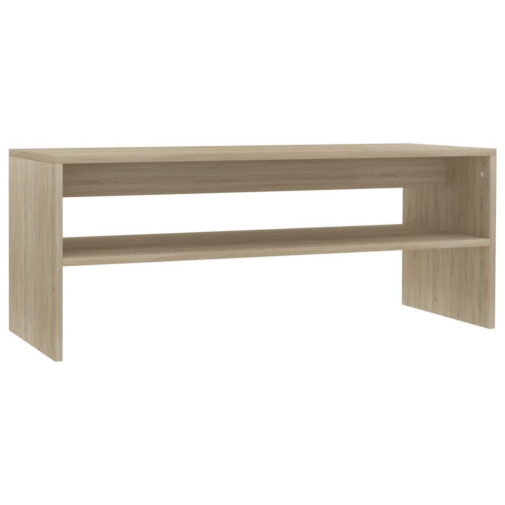 Coffee Table Sonoma Oak 100x40x40 cm Chipboard- Coffee Tables - HomeShopIreland - Home Shop Ireland - Coffee Tables - Coffee Table Sonoma Oak 100x40x40 cm Chipboard