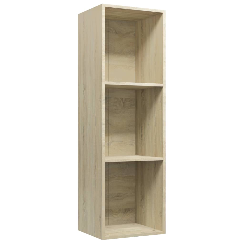 Book Cabinet/TV Cabinet Sonoma Oak 36x30x114 cm Chipboard- Bookcases & Standing Shelves - HomeShopIreland - Home Shop Ireland - Bookcases & Standing Shelves - Book Cabinet/TV Cabinet Sonoma Oak 36x30x114 cm Chipboard