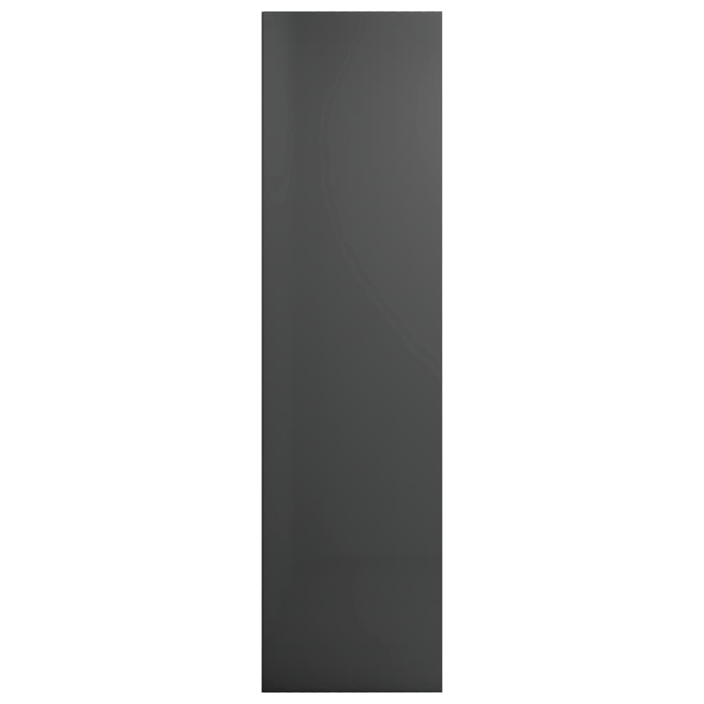 Book Cabinet/TV Cabinet High Gloss Grey 36x30x114 cm Chipboard- Bookcases & Standing Shelves - HomeShopIreland - Home Shop Ireland - Bookcases & Standing Shelves - Book Cabinet/TV Cabinet High Gloss Grey 36x30x114 cm Chipboard