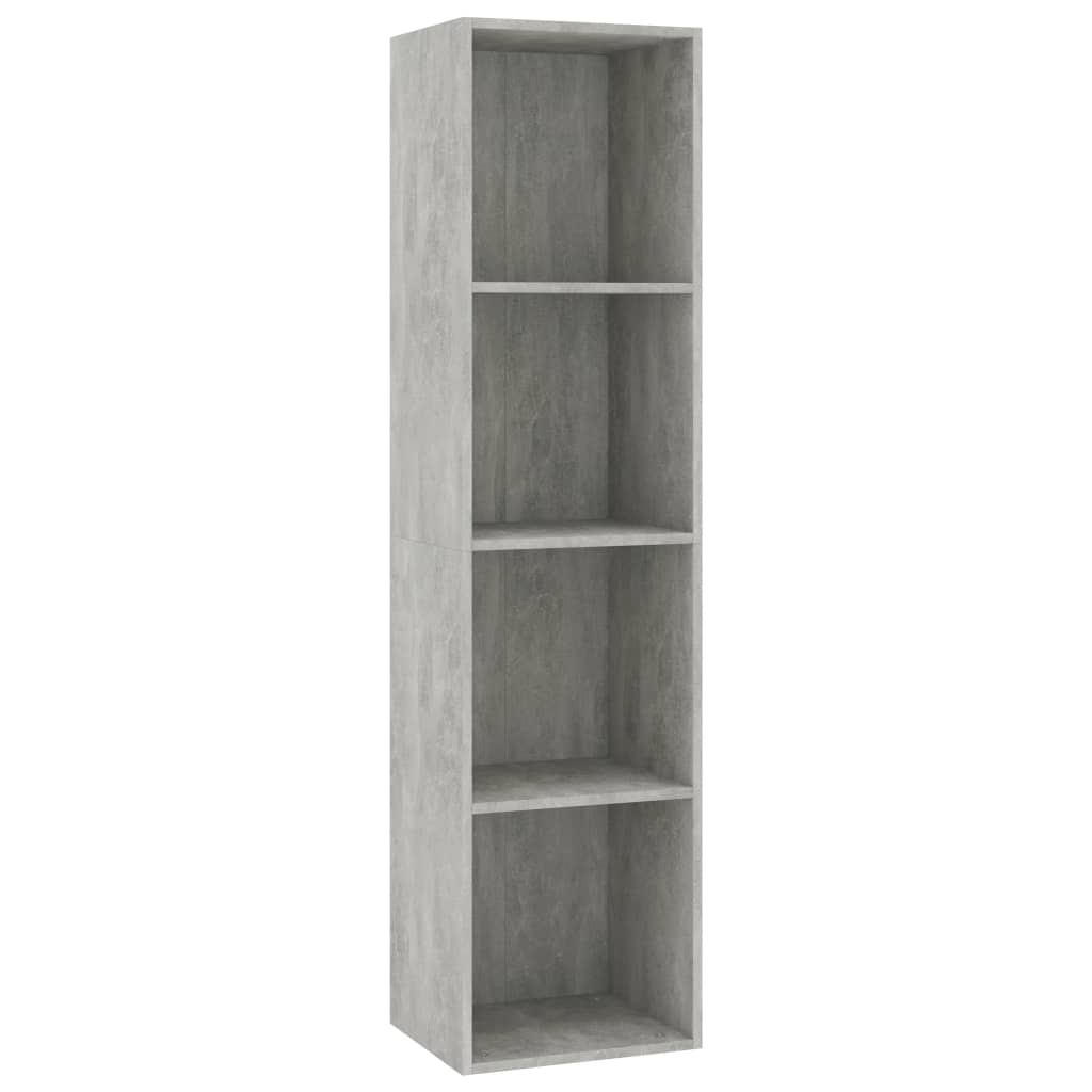 Book Cabinet/TV Cabinet Concrete Grey 36x30x143 cm Chipboard- Bookcases & Standing Shelves - HomeShopIreland - Home Shop Ireland - Bookcases & Standing Shelves - Book Cabinet/TV Cabinet Concrete Grey 36x30x143 cm Chipboard