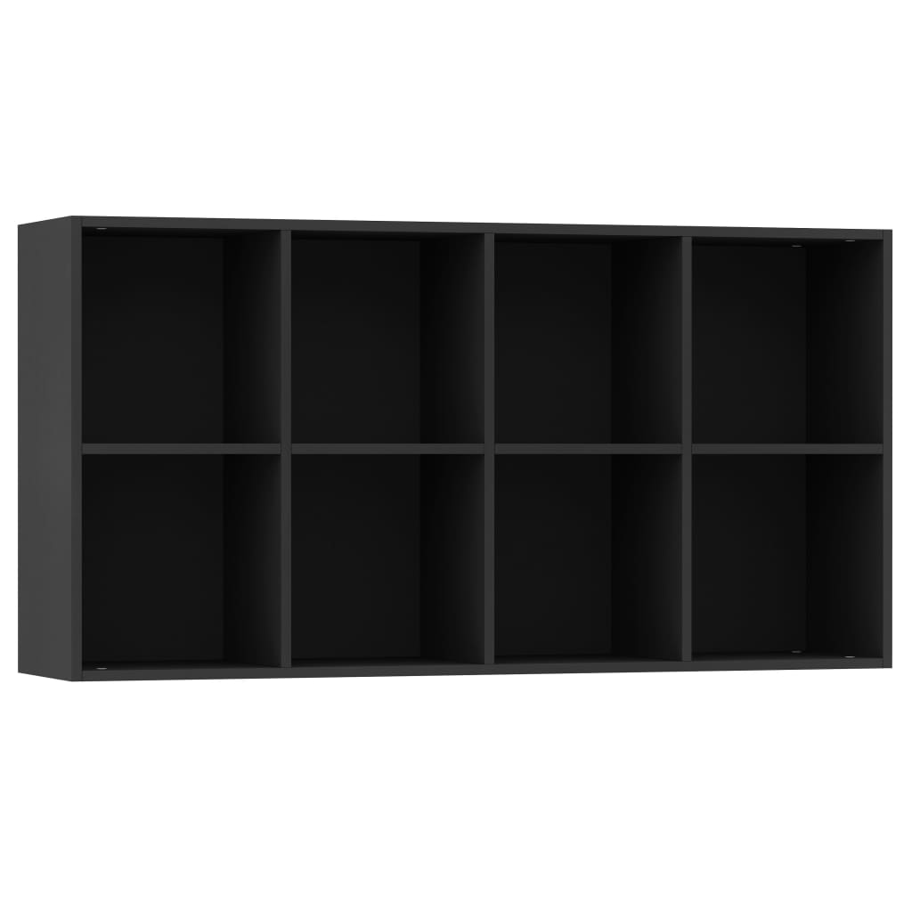 Book Cabinet/Sideboard Black 66x30x130 cm Chipboard- Bookcases & Standing Shelves - HomeShopIreland - Home Shop Ireland - Bookcases & Standing Shelves - Book Cabinet/Sideboard Black 66x30x130 cm Chipboard