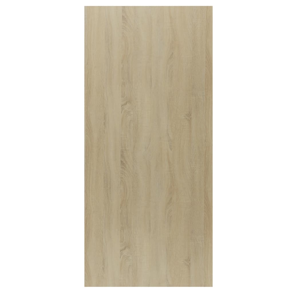 Book Cabinet/Sideboard White and Sonoma Oak 66x30x130 cm- Bookcases & Standing Shelves - HomeShopIreland - Home Shop Ireland - Bookcases & Standing Shelves - Book Cabinet/Sideboard White and Sonoma Oak 66x30x130 cm