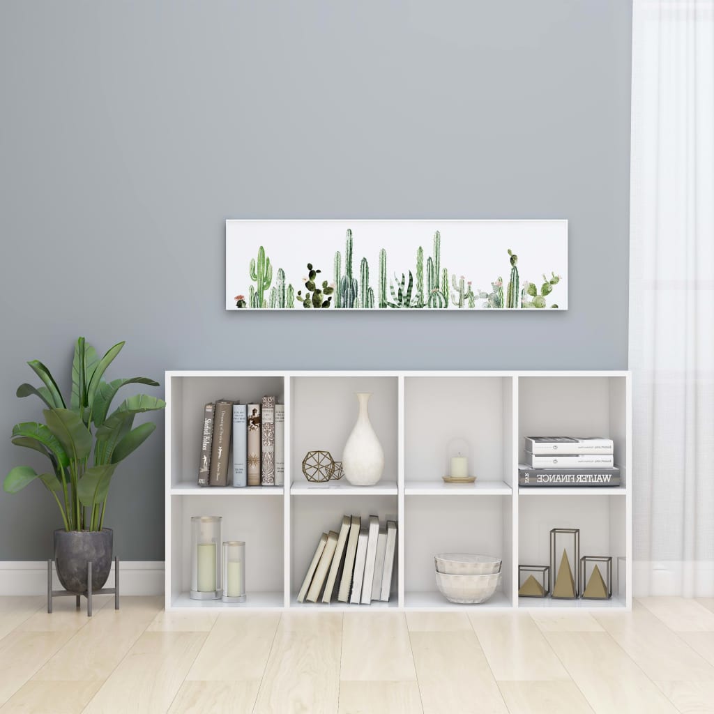 Book Cabinet/Sideboard High Gloss White 66x30x130 cm Chipboard- Bookcases & Standing Shelves - HomeShopIreland - Home Shop Ireland - Bookcases & Standing Shelves - Book Cabinet/Sideboard High Gloss White 66x30x130 cm Chipboard